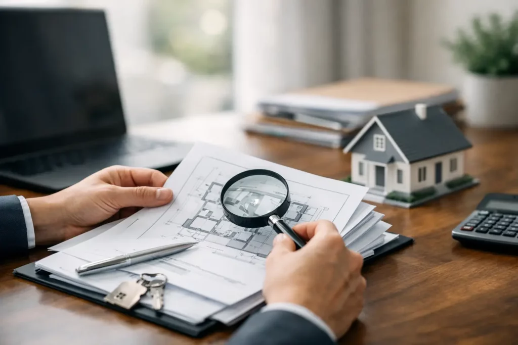 Beste Unterlagen für Immobilienverkauf prüfen