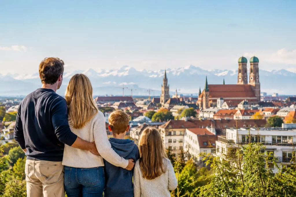 Wohnlagen für Familien in München im Vergleich